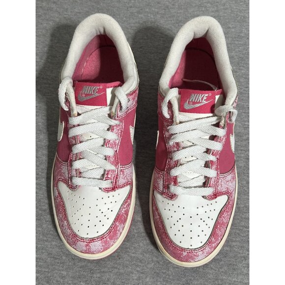 Nike Dunk Low SB Shoes Mens Size 8 Pink White 344942-111 Skateboarding 2008 Rare main image 16